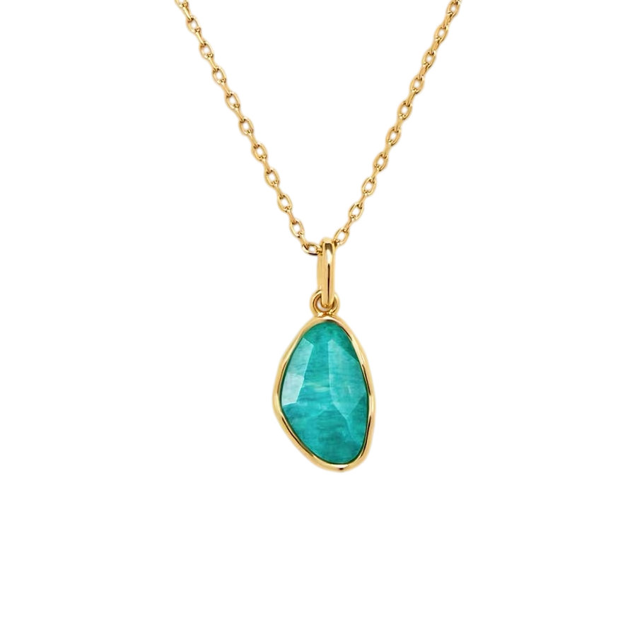 Amazonite Pendant Necklace