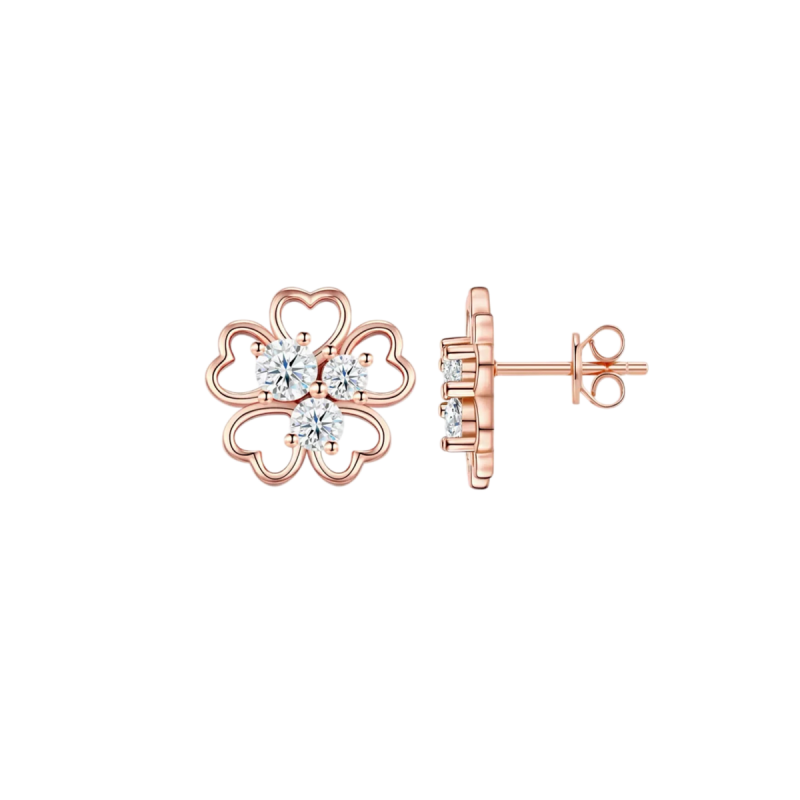 Moissanite Stud Earrings