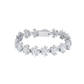 Flower Moissanite Charm Bracelet