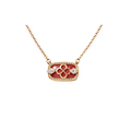 Hollow patterns pendant