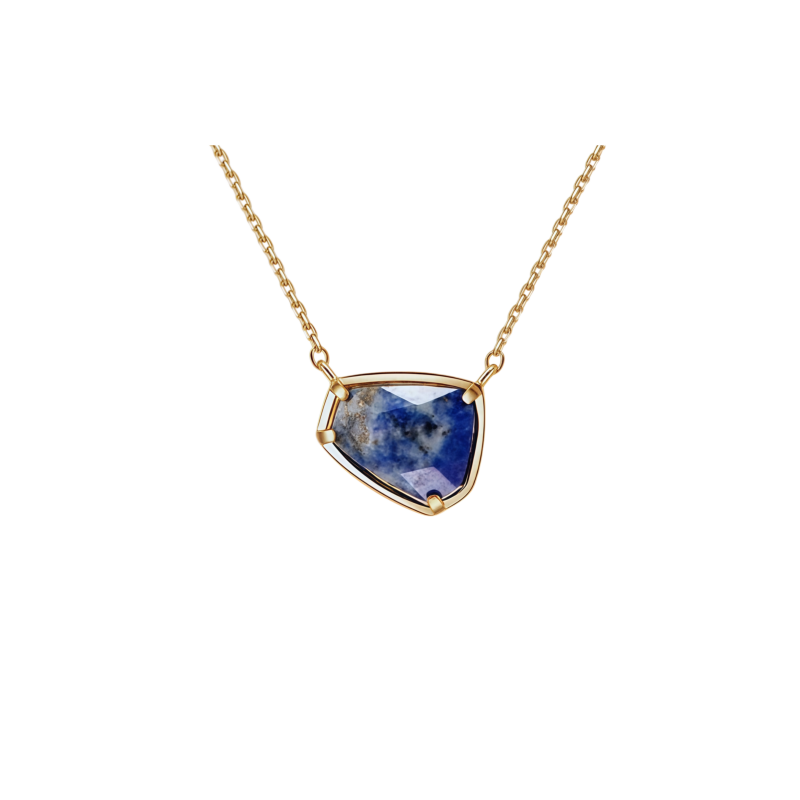 Irregular Lapis Lazuli Pendant